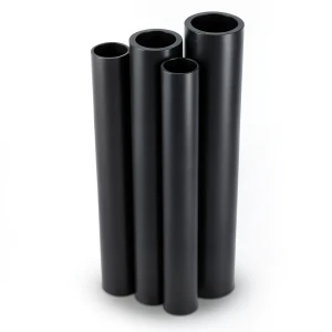 Al-Rajhi HDPE Pipes PE 80 8 Bar Pressure 225 mm OD 13.4 mm Thickness Black