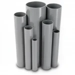 UPVC Pipes Modern Technology  Nominal Pressure 16 Bar Outside Diameter 40  mm Thickness 3 mm Gray Colour