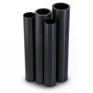 HDPE Pipes PE 80 8 Bar Outer Diameter 355 mm Thickness 21.1 mm Black