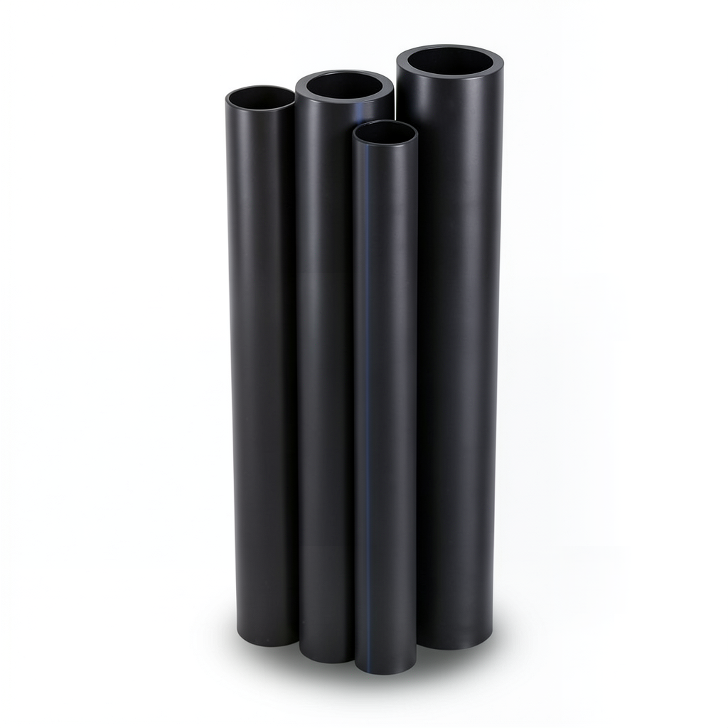مواسير HDPE الراجحي PE 80 ضغط 8 بار قطر خارجي 400 مم سمك 23.7 مم لون أسود