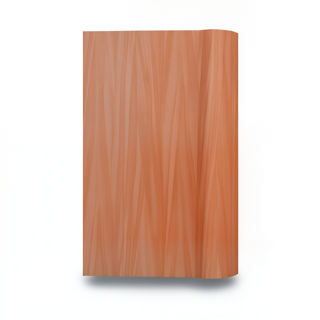 Italian Wall Covering 10m x 0.73m Orange-Brown, Model 25083