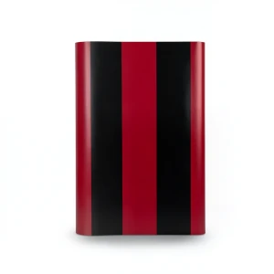 Classic Wallpaper Vinyl Sheath 10m x 53cm Red with Black