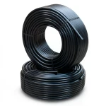 HDPE Pipes PE 100 Pressure 10 Bar Outer Diameter 90 mm Thickness 5.4 mm Black