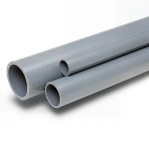 مواسير UPVC ضغط 2 بار قطر خارجي 110 مم سمك 1.8 مم لون رمادي