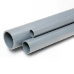 UPVC Pipes Nominal Pressure 2 Bar Outside Diameter 140 mm Thickness 1.8 mm Gray