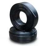 أنابيب HDPE الراجحي PE 100 ضغط 10 بار قطر خارجي 160 مم سمك 9.5 مم لون أسود