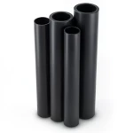 مواسير HDPE PE 80 ضغط 8 بار قطر خارجي 280 مم سمك 16.6 مم لون أسود