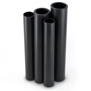مواسير HDPE PE 80 ضغط 8 بار قطر خارجي 280 مم سمك 16.6 مم لون أسود