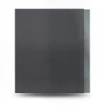German wallpaper, dark gray color, plain design, size 10 x 0.53 meters, model 10393-35