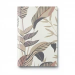German Wall Covering Leaf-Patterned Design Beige Color, Size 10×0.53 m, Model 10332-02