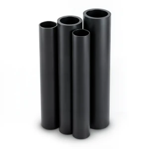 HDPE Pipes PE 100 Pressure 10 Bar Outside Diameter 630 mm Thickness 37.4 mm Black