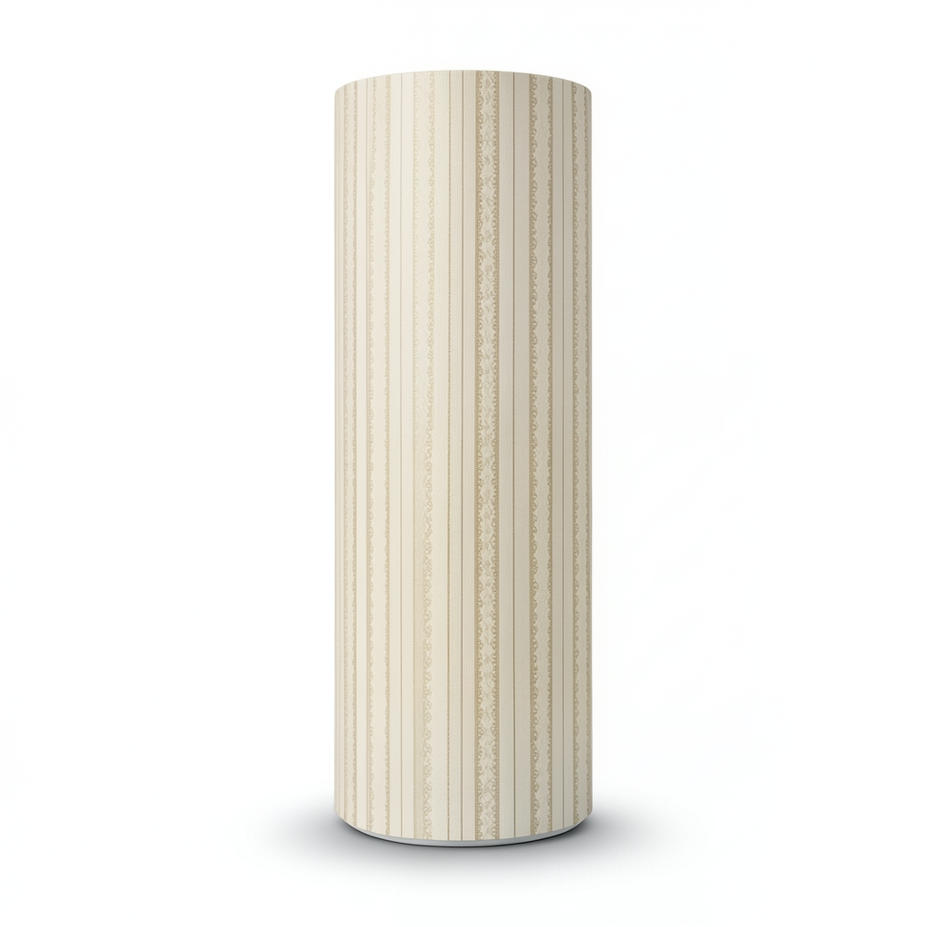 Classic Wallpaper Vinyl Sheath 15.6m x 106cm Beige