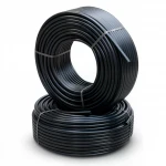 أنابيب HDPE الراجحي  ضغط 12.2 كجم قوة / سم²  مقاس 1 إنش سمك 3.7 مم لون اسود