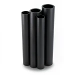 مواسير HDPE PE 100 ضغط 10 بار قطر خارجي 200 مم سمك 11.9 مم لون أسود