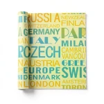 Youthful Wallpaper 15.6m x 106cm Yellow with Blue and Green