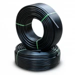 Al-Rajhi HDPE Pipes  Pressure 9.1 kgf/cm²  Size 2 inch Thickness 7.6 mm Color Black
