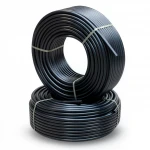 أنابيب HDPE الراجحي  ضغط 12.2 كجم قوة / سم²  مقاس ¾  إنش سمك 4.3 مم لون اسود