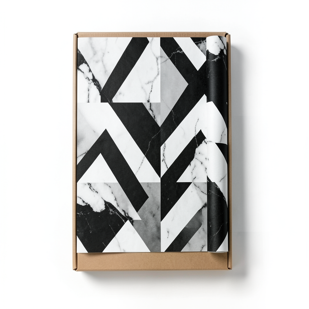 Youthful Wall Covering 15.6m x 106cm Black and White