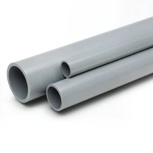 UPVC Pipes Pressure 6 Bar Outside Diameter 90 mm Thickness 2.7 mm Gray