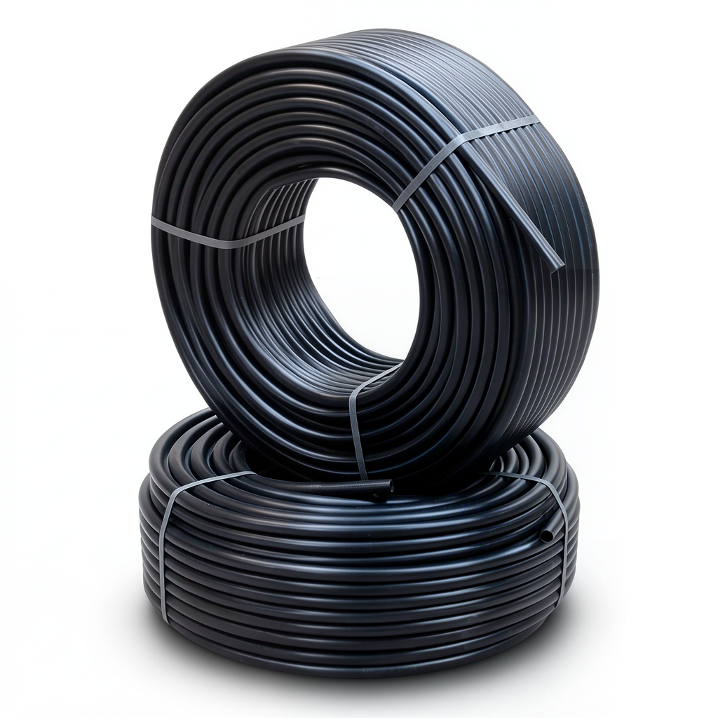 HDPE Pipes PE 100 Pressure 10 Bar Outer Diameter 140 mm Thickness 8.3 mm Black