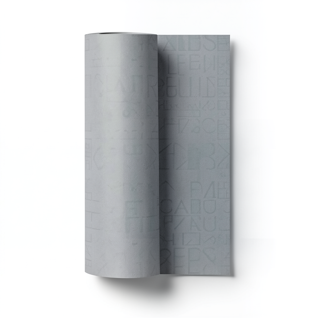 Vinyl Wallpaper Youthful Design 15.6m×106cm Gray