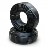 أنابيب HDPE الراجحي  ضغط 12.2 كجم قوة / سم²  مقاس ½ 1 إنش سمك 7.8 مم لون اسود