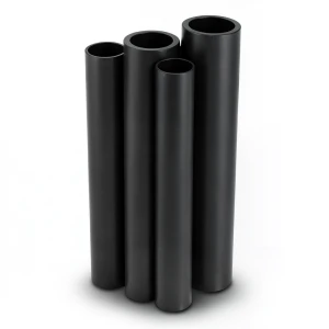 مواسير HDPE PE 100 ضغط 10 بار قطر خارجي 280 مم سمك 16.6 مم لون أسود