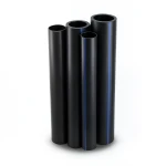HDPE Pipes PE 100 Pressure 10 Bar Outer Diameter 315 mm Thickness 18.7 mm Black