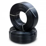 أنابيب HDPE الراجحي  ضغط 12.2 كجم قوة / سم²  مقاس ¾  إنش سمك 4.3 مم لون اسود