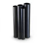 مواسير HDPE PE 100 ضغط 10 بار قطر خارجي 355 مم سمك 21.1 مم لون أسود