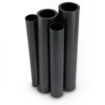 مواسير HDPE PE 100 ضغط 10 بار قطر خارجي 180 مم سمك 10.7 مم لون أسود