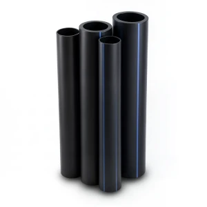مواسير HDPE الراجحي PE 100 ضغط 10 بار قطر خارجي 800 مم سمك 47.4 مم أسود