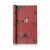 Youthful Wall Covering 15.6m x 106cm Red with Brown and Gray - Image 1