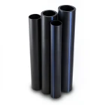 مواسير HDPE الراجحي PE 100 ضغط 10 بار قطر خارجي 1600 مم سمك 94.1 مم لون أسود