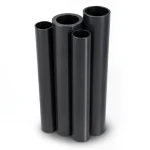 أنابيب HDPE PE 80 ضغط 8 بار قطر خارجي 710 مم سمك 42.1 مم لون أسود