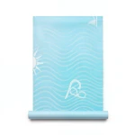 Vinyl Wallpaper Youthful Design 10m×53cm Cyan