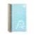 Vinyl Wallpaper Youthful Design 10m×53cm Cyan - Image 1