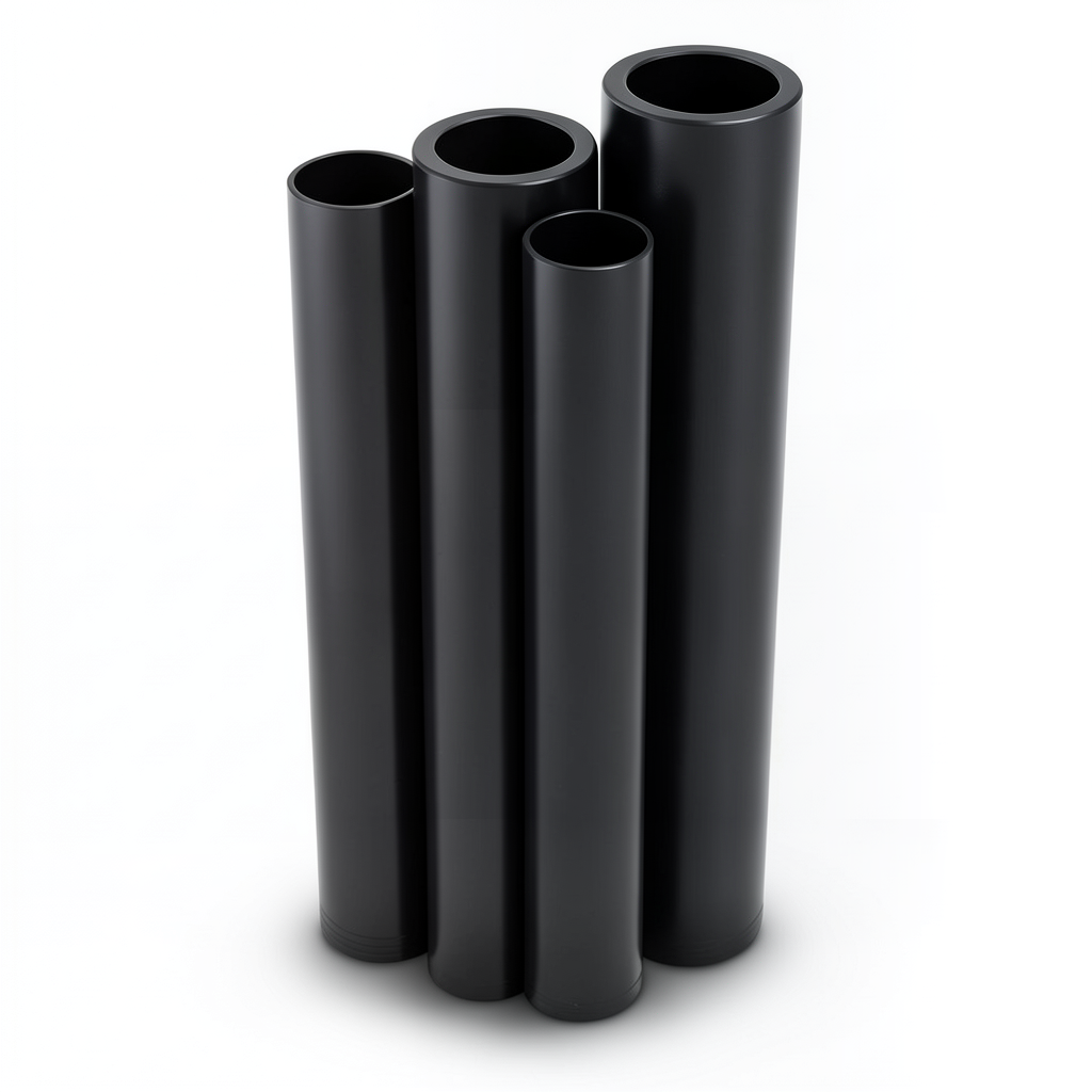 أنابيب HDPE الراجحي PE 80 ضغط 8 بار قطر خارجي 800 مم سمك 47.4 مم لون أسود