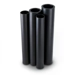 مواسير HDPE PE 100 ضغط 12.5 بار قطر 315 مم سمك 23.2 مم أسود