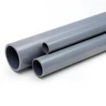 مواسير UPVC ضغط 4 بار قطر خارجي 90 مم سمك 1.9 مم لون رمادي