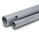 مواسير UPVC ضغط 4 بار قطر خارجي 110 مم سمك 2.2 مم لون رمادي