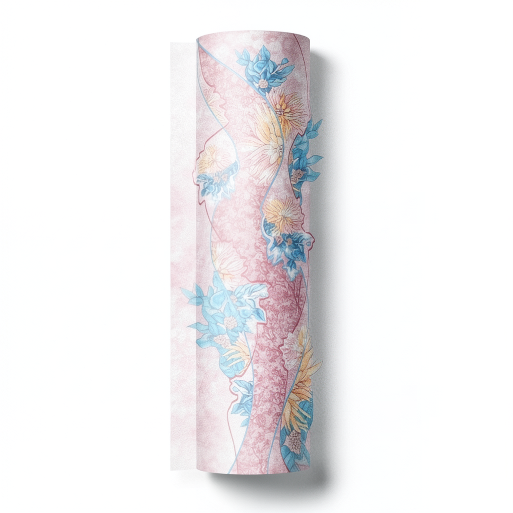 Italian Wall Covering Multi-colored 10m x 0.73m, Model 25210