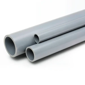 UPVC Pipes Nominal Pressure 2 Bar Outside Diameter 160 mm Thickness 1.8 mm Gray