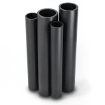 مواسير HDPE PE 100 ضغط 10 بار قطر خارجي 355 مم سمك 21.1 مم لون أسود