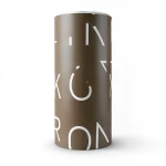 Vinyl Wallpaper Youthful Design 10m×53cm Brown with White