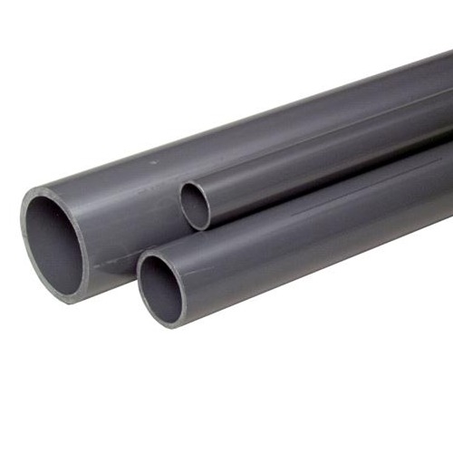 مواسير UPVC ضغط 4 بار قطر خارجي 110 مم سمك 2.2 مم لون رمادي