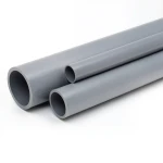UPVC Pipes Pressure 6 Bar 40 mm OD Thickness 1.8 mm Gray