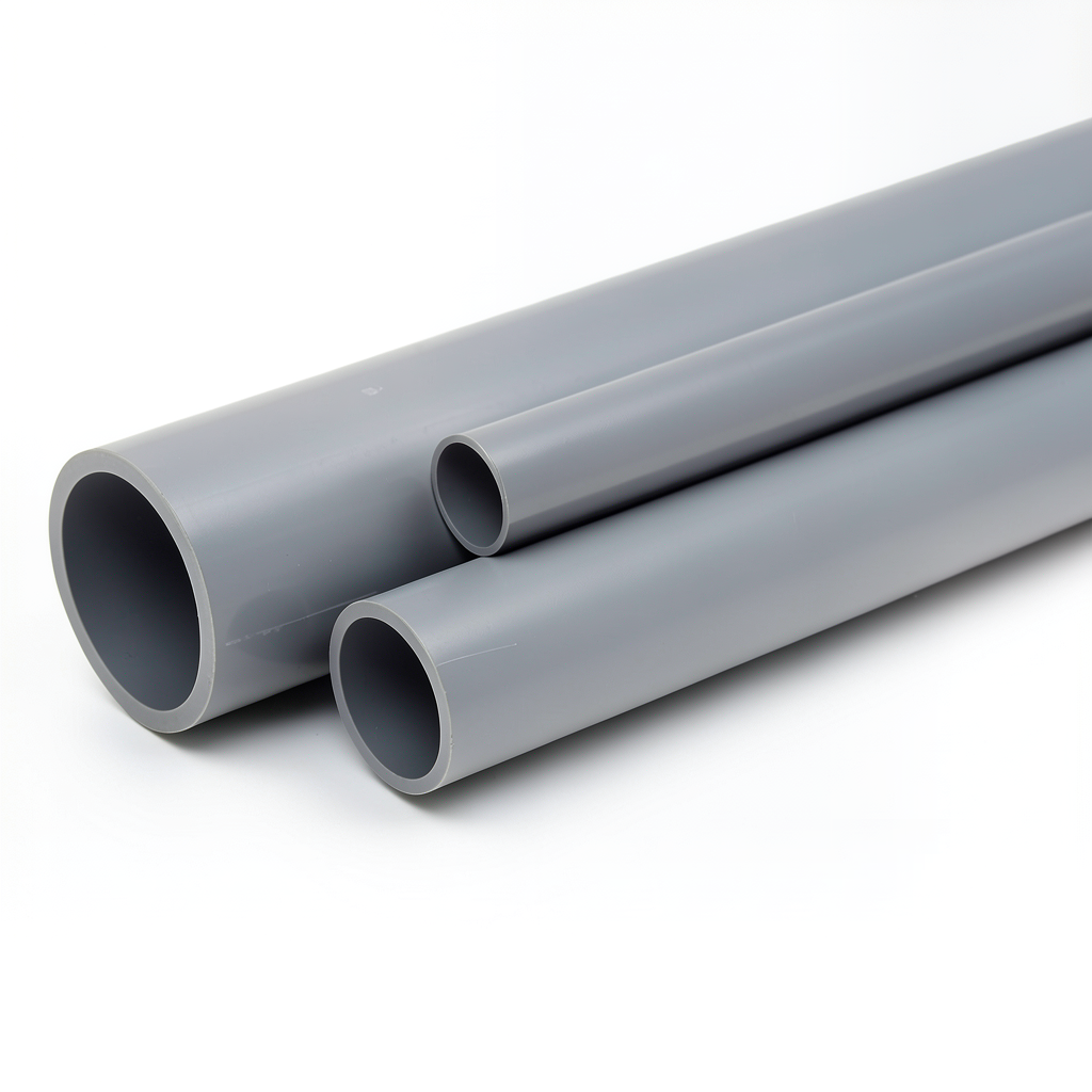 UPVC Pipes Pressure 6 Bar 40 mm OD Thickness 1.8 mm Gray