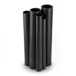 مواسير HDPE PE 100 ضغط 10 بار قطر خارجي 1000 مم سمك 59.3 مم لون أسود