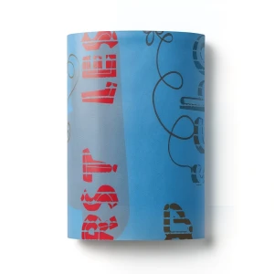 Youthful Wall Covering 10m x 53cm Blue with Red and Brown